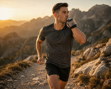 Outdoor wrist water bottle