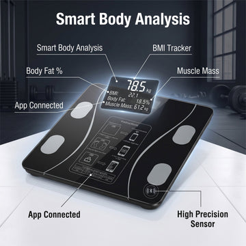 Smart Body Fat Scale with App Connectivity